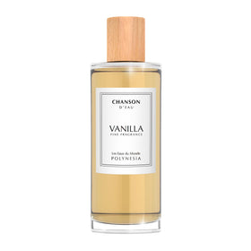 CHANSON D'EAU Vanilla bottle, elegant packaging for daily wear.