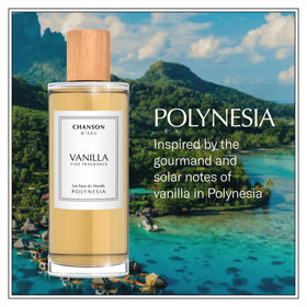 CHANSON D'EAU Vanilla pear note close-up, inviting fresh sweetness.