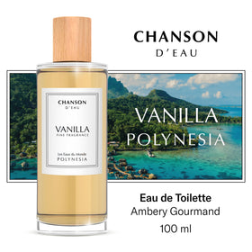 CHANSON D'EAU Vanilla sugar note detail, gourmand mood for evenings.