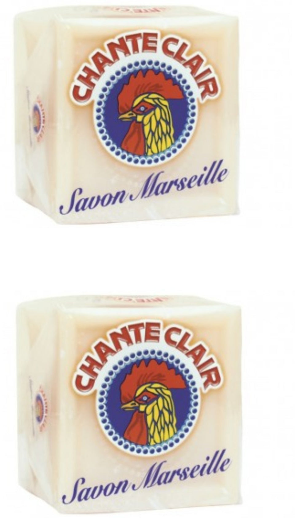 CHANTECLAIR Marseille hand wash bar two-pack for gentle fabric cleansing