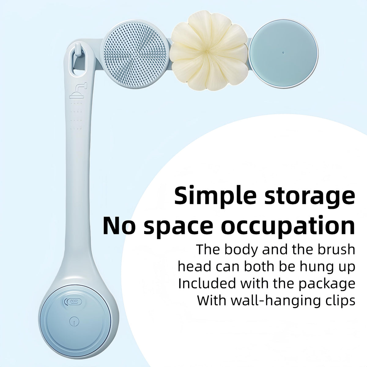 Chaoxingjie dual-handle mode enabling back access without bending.