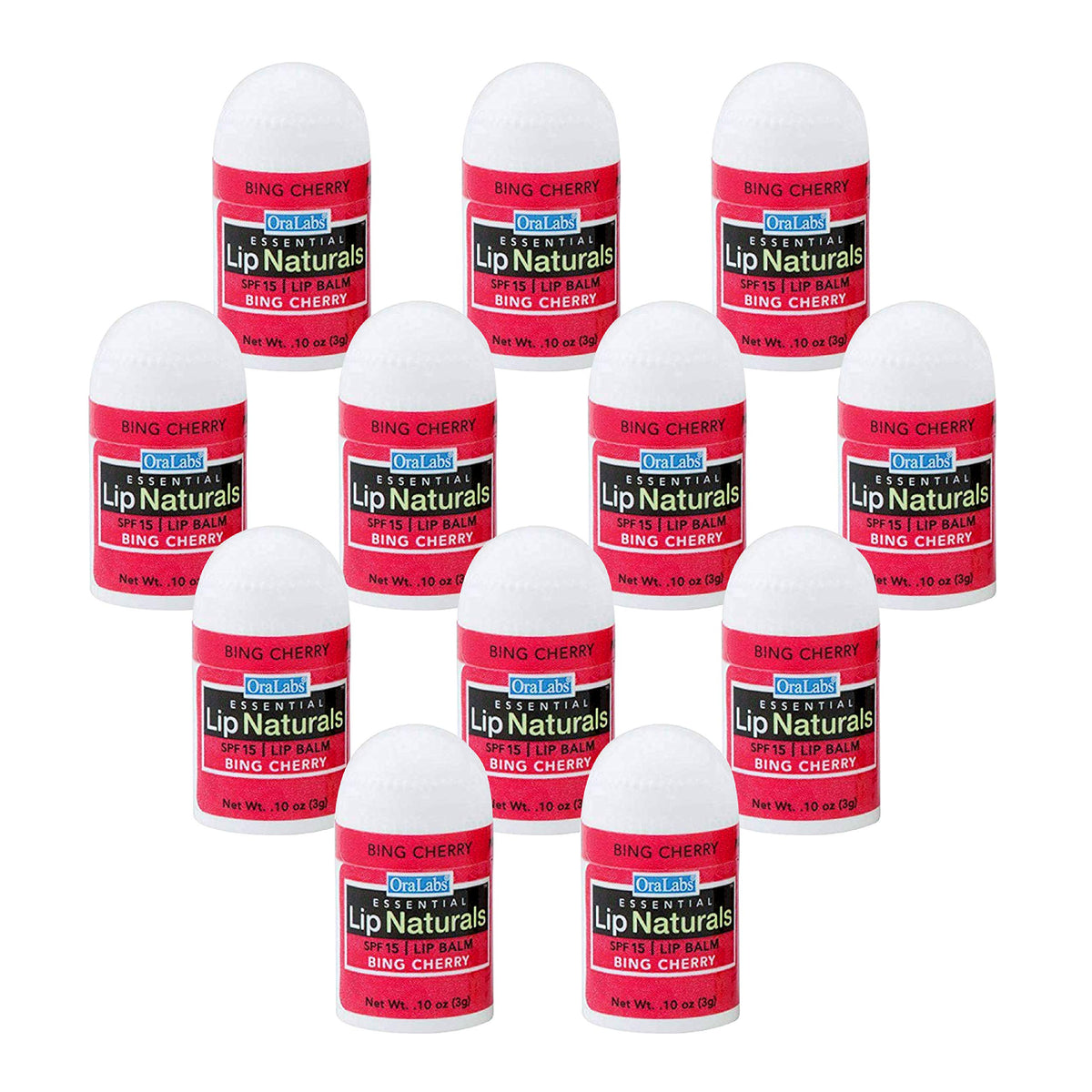 CHAP-ICE Lip Naturals mini pack of 12 for everyday lip care.