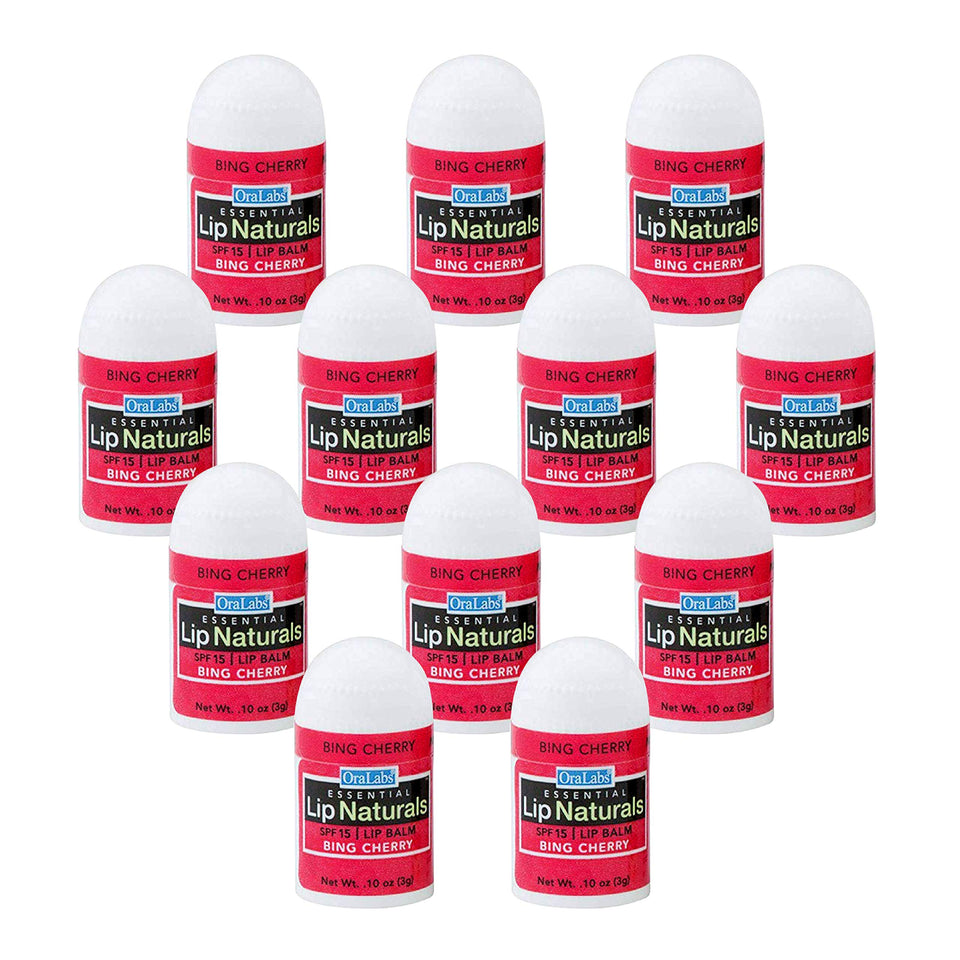 CHAP-ICE Lip Naturals mini pack of 12 for everyday lip care.