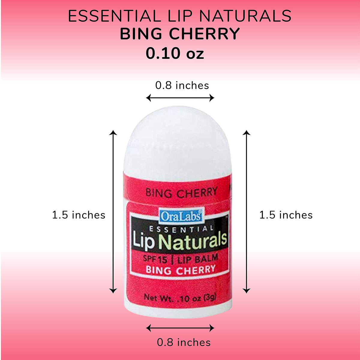 CHAP-ICE Lip Naturals SPF-15 balm for sun protection on lips.