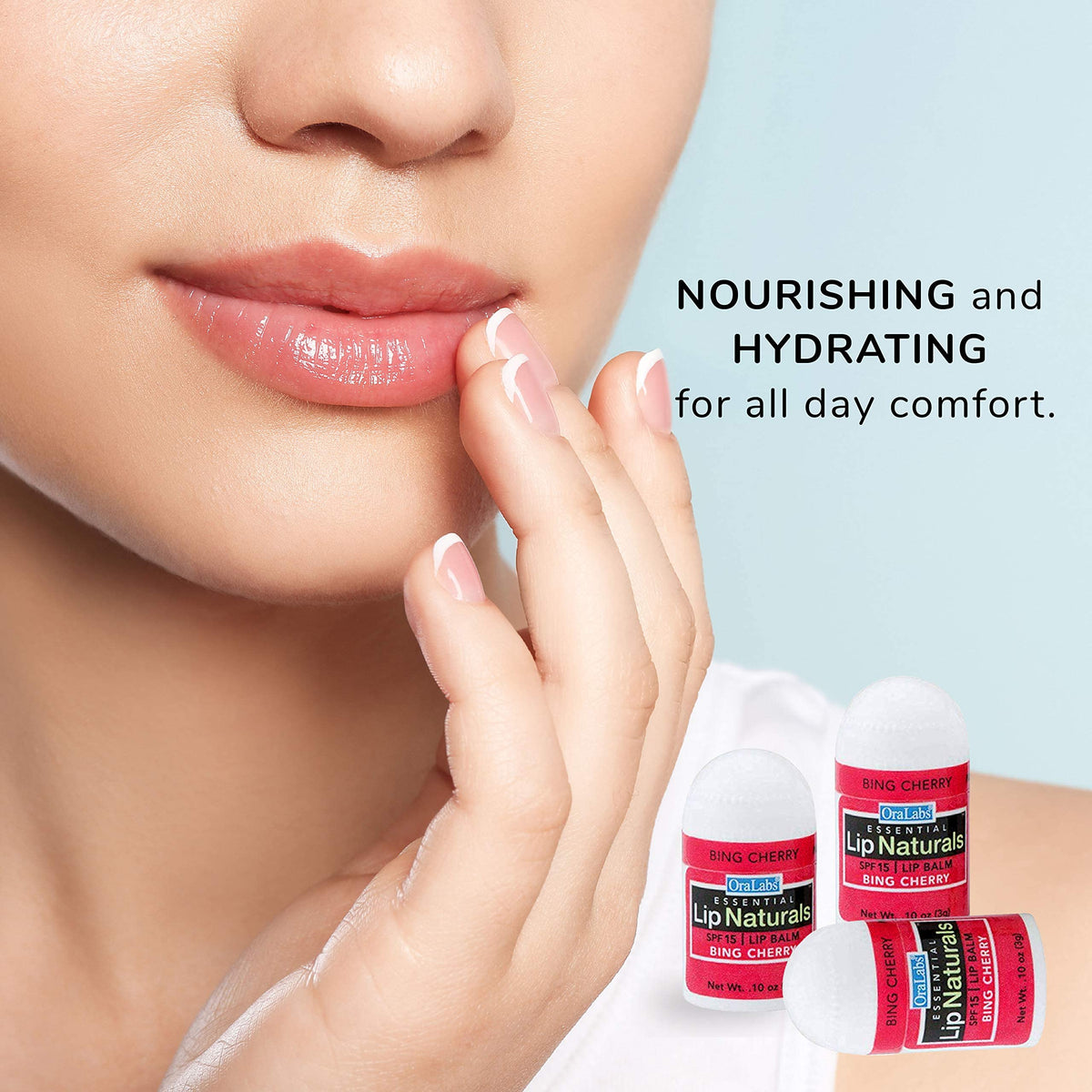 CHAP-ICE Lip Naturals travel size balm fits purses.