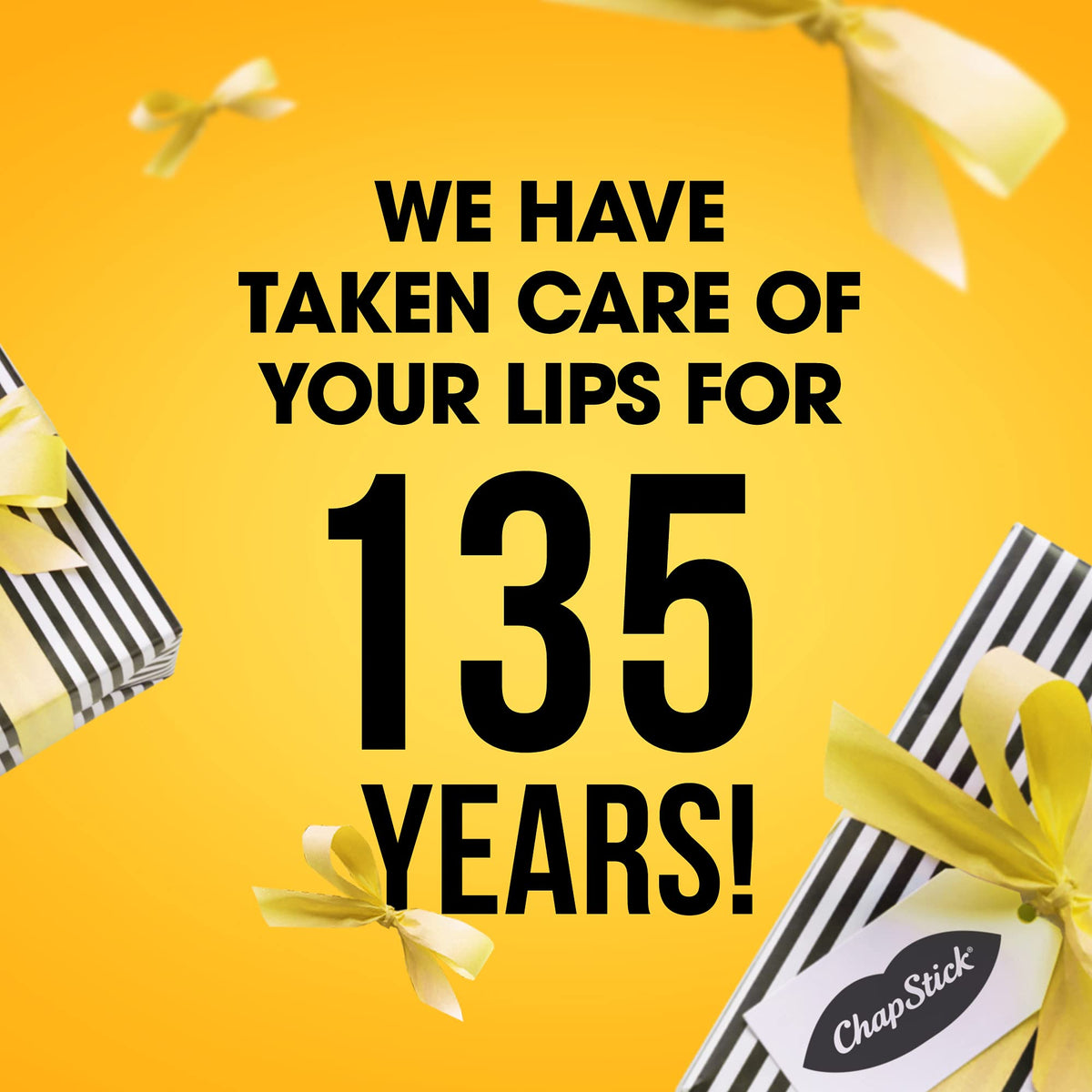 ChapStick American brand heritage logo underscoring long-standing lip care tradition.
