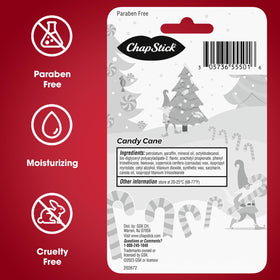 ChapStick Candy Cane lip balm holiday gift idea in scene