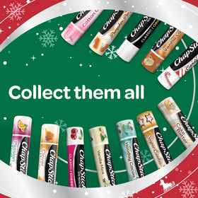 ChapStick Candy Cane lip balm twist application demonstrates smooth glide