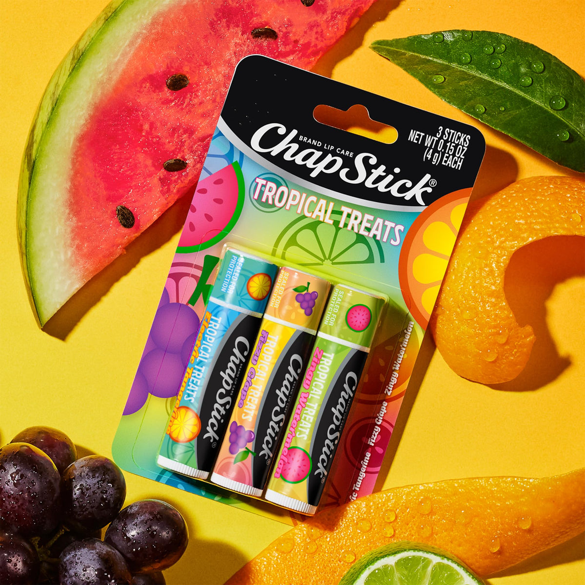 ChapStick Classic Collection packshot highlights trusted lip care heritage.