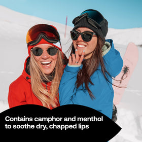 ChapStick Classic Medicated petrolatum locks in moisture for lasting comfort.