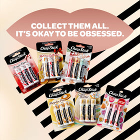 ChapStick soothes dry lips with a silky sensation