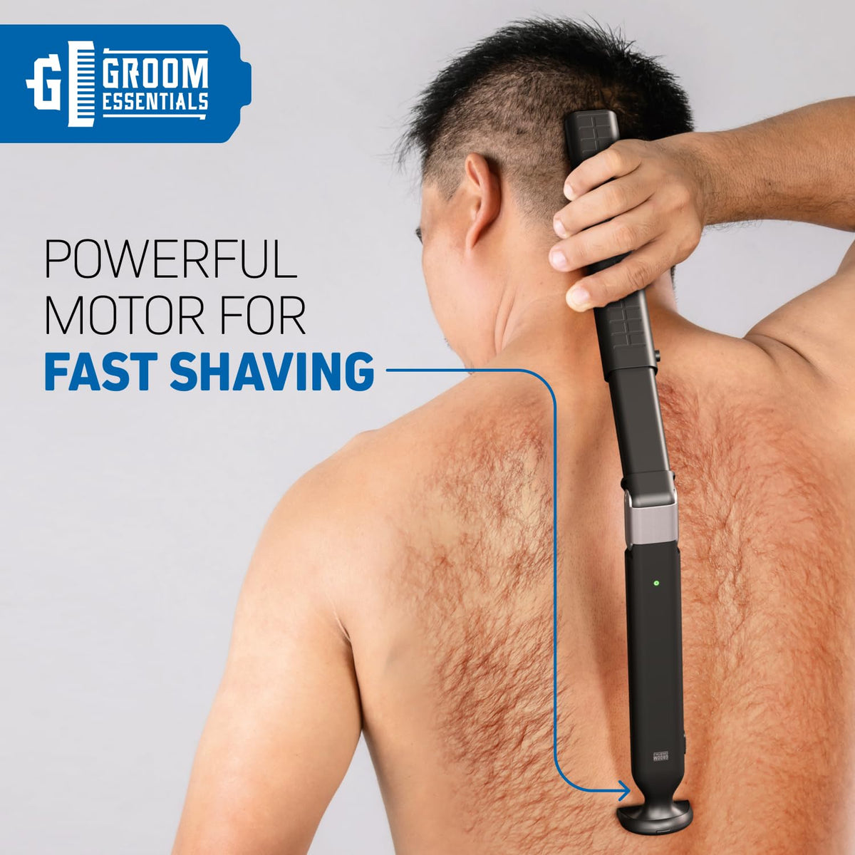 ChargeWorx compact body groomer for travel and gym use