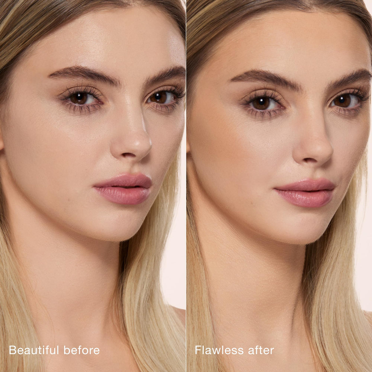Charlotte Tilbury Airbrush Matte Bronzer texture closeup emphasizing matte finish.