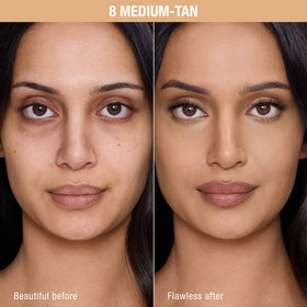 Charlotte Tilbury AIRbrush Flawless Blur Concealer application tip for invisible blur coverage.