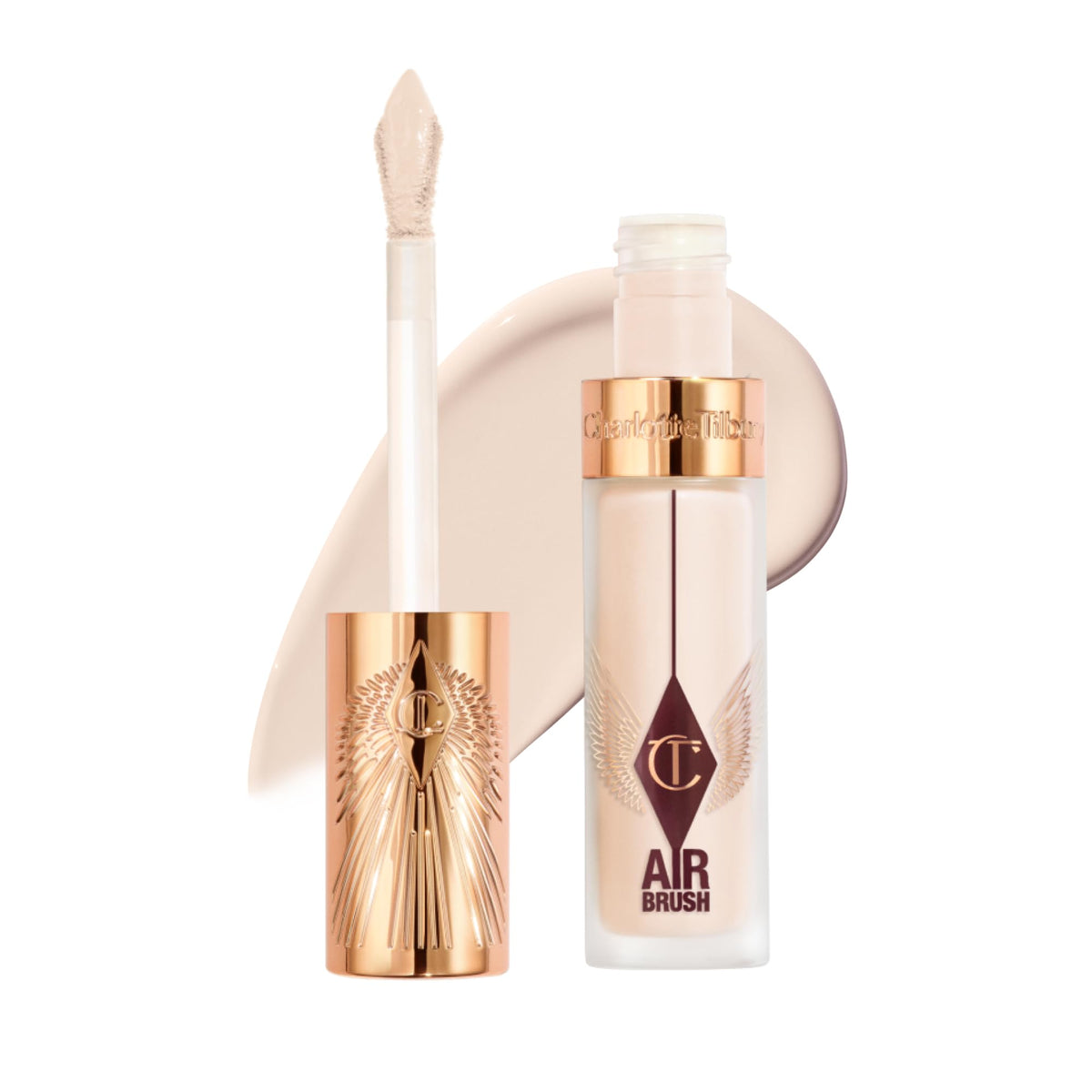 Charlotte Tilbury Airbrush Flawless Blur Concealer packaging shows premium design for easy shopping
