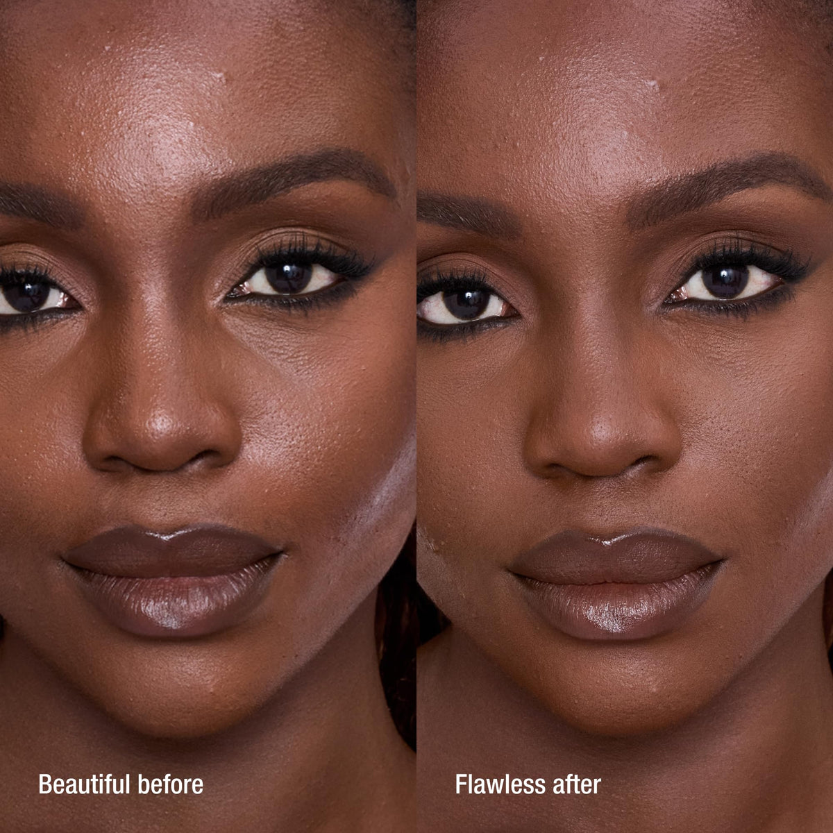 Charlotte Tilbury powder with almond-oil formula close-up showing hydration benefits.