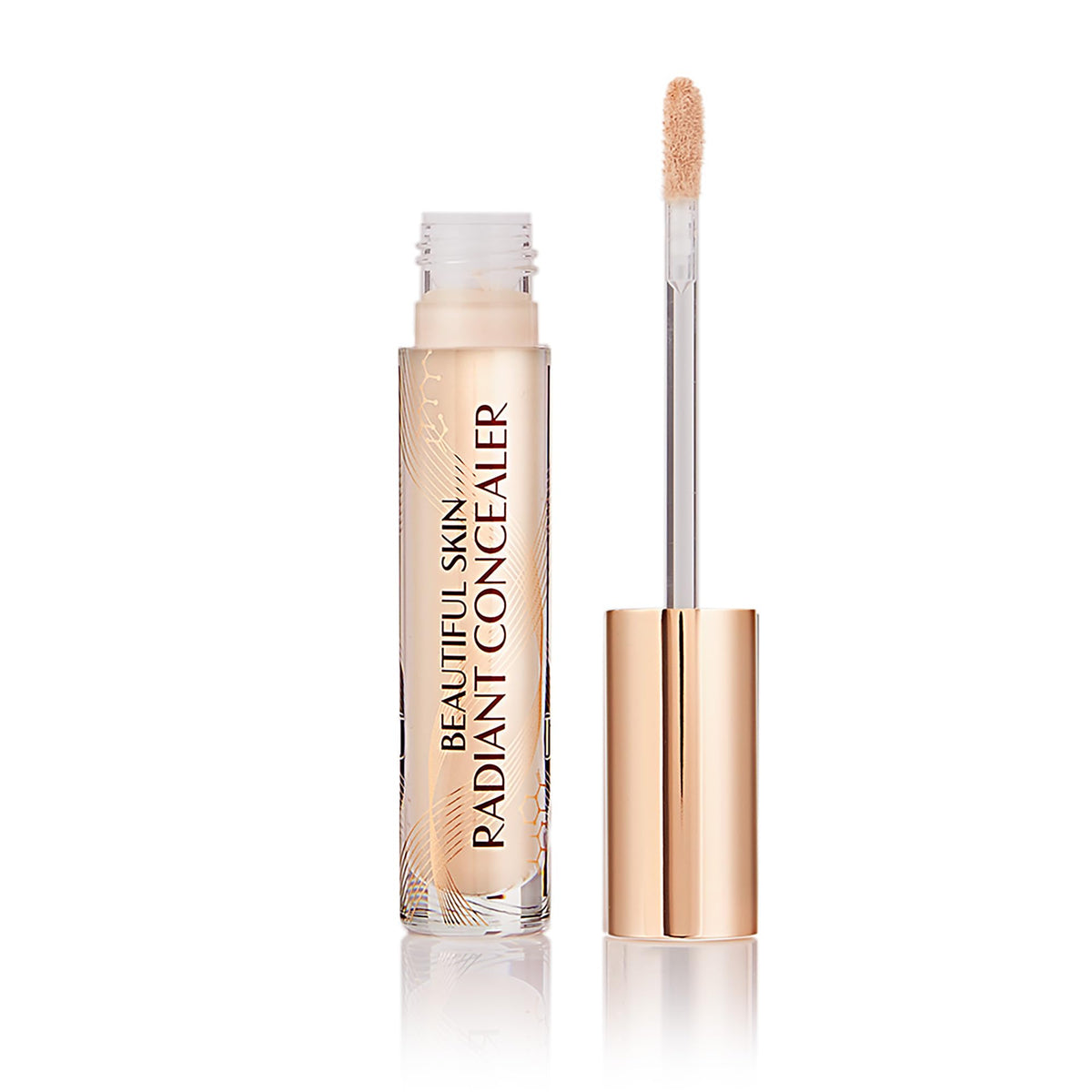 Charlotte Tilbury Beautiful Skin Concealer under eye application for a bright, lifted look