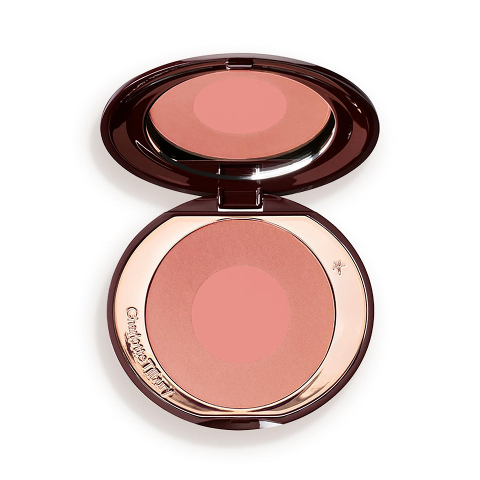 Charlotte Tilbury Cheek to Chic Ecstasy outer shade shapes and warms cheeks with glow