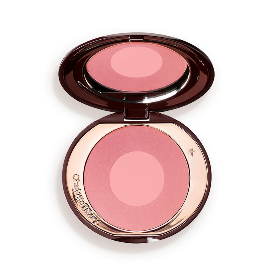 Charlotte Tilbury Love Glow outer shade for a sculpted, radiant cheek.