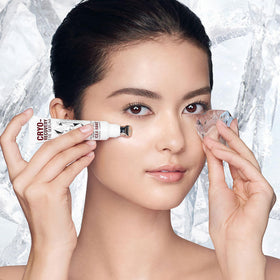 Cryo-Recovery Eye Serum smooths fine lines and crow's feet around the eyes.