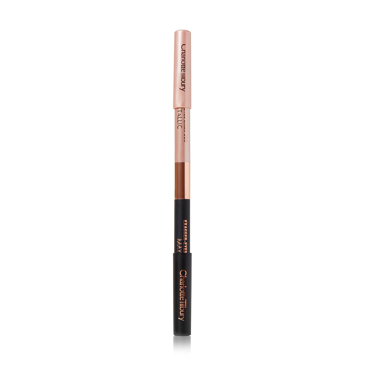 Charlotte Tilbury Exagger-Eyes champagne-nude shade catches light to widen the eyes.
