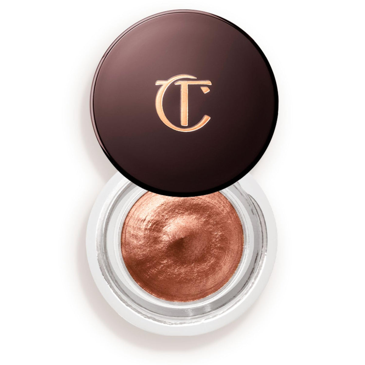 Charlotte Tilbury Eyes to Mesmerize Walk of No Shame application swatch with crease-resistant color