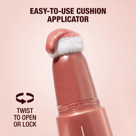 Charlotte Tilbury Glowgasm Peachgasm rosy pink shimmer for a healthy glow