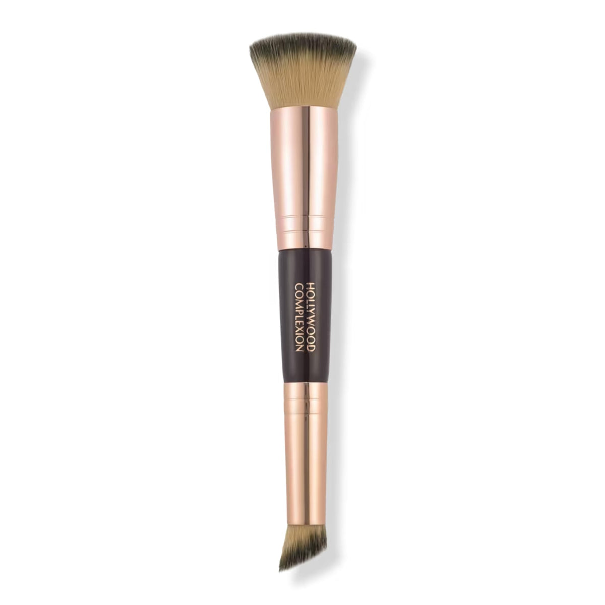 Charlotte Tilbury Hollywood Complexion Brush flat-top for fast, flawless base blending.