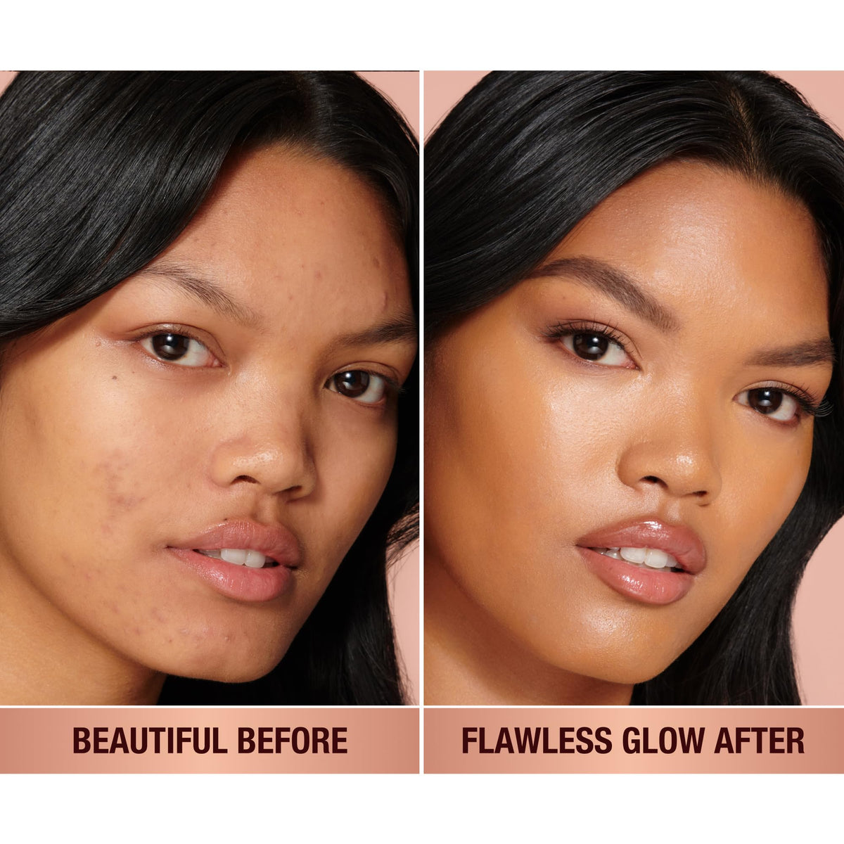 Hollywood Flawless Filter 5-5 Tan swatch adds subtle warmth