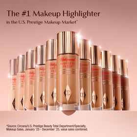 Charlotte Tilbury Hollywood Flawless Filter applied alone for dewy radiance