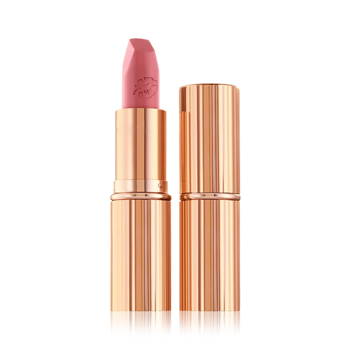 Charlotte Tilbury Hot Lips Kidman's Kiss packaging and design underscores travel-ready lipstick