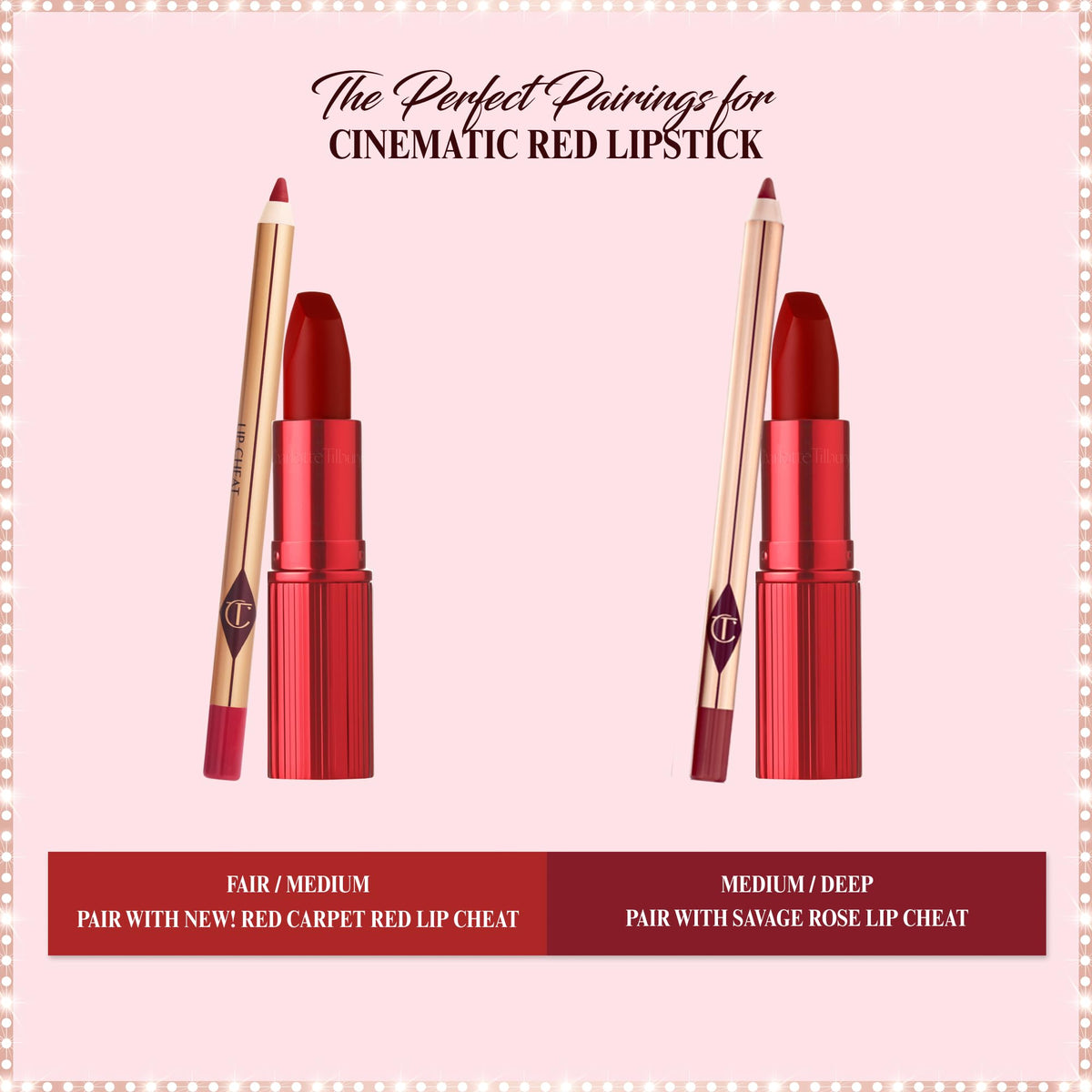 Charlotte Tilbury Lip Cheat outline beyond natural lips for a fuller look
