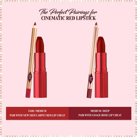 Charlotte Tilbury Lip Cheat outline beyond natural lips for a fuller look