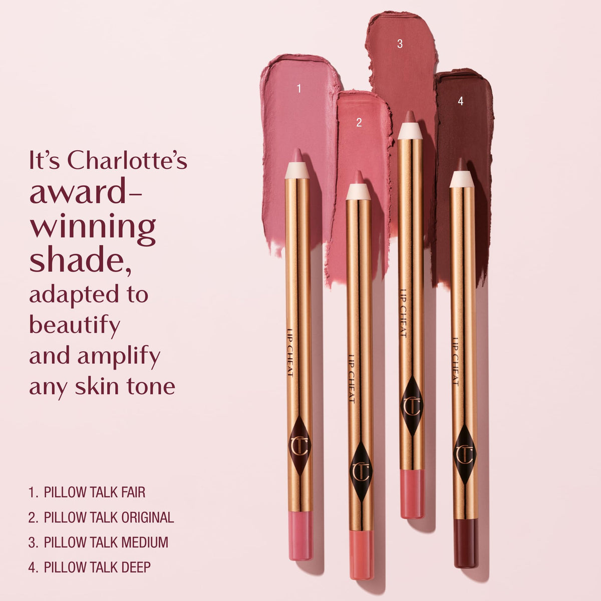 Pair with Charlotte Tilbury lipstick or gloss to intensify the pout
