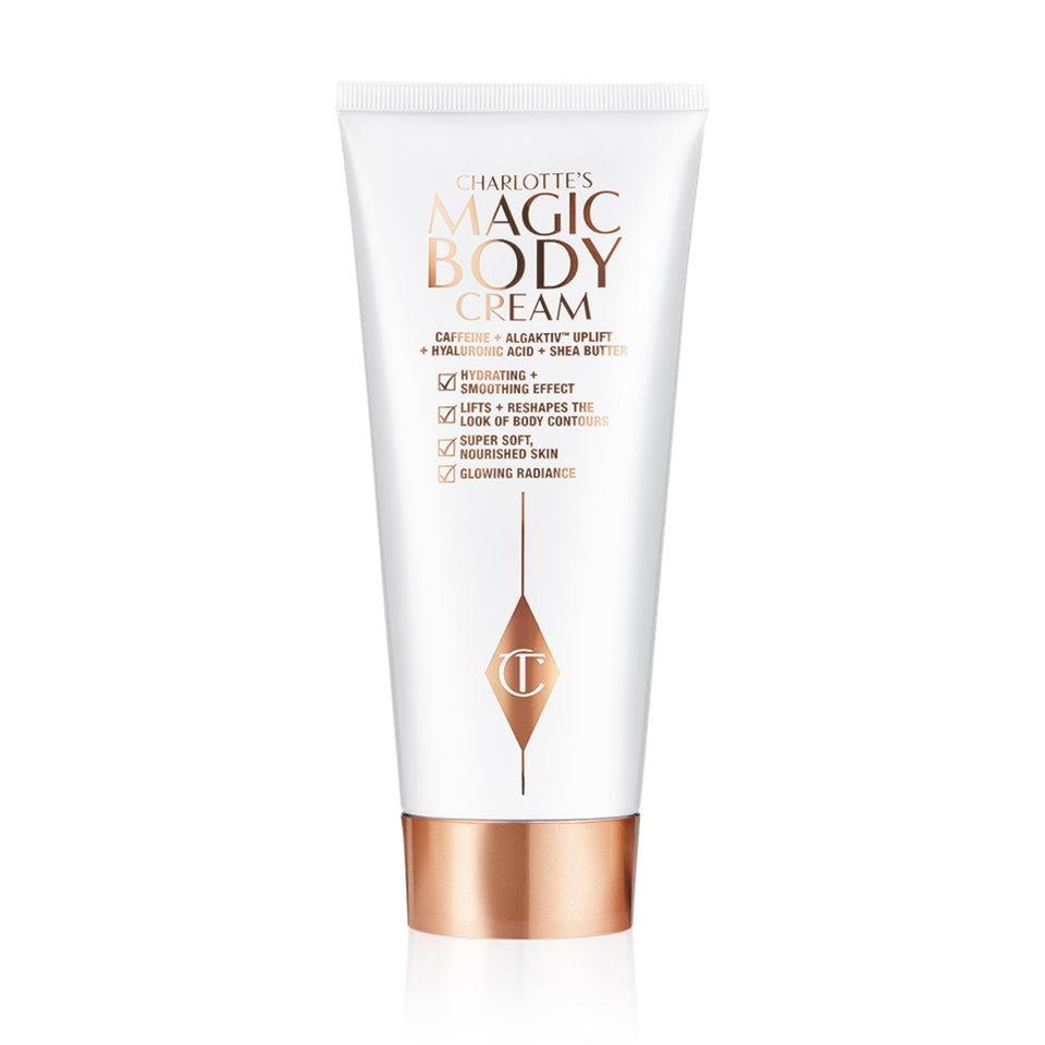 Charlotte Tilbury Magic Body Cream hydration for moisturized, plump skin