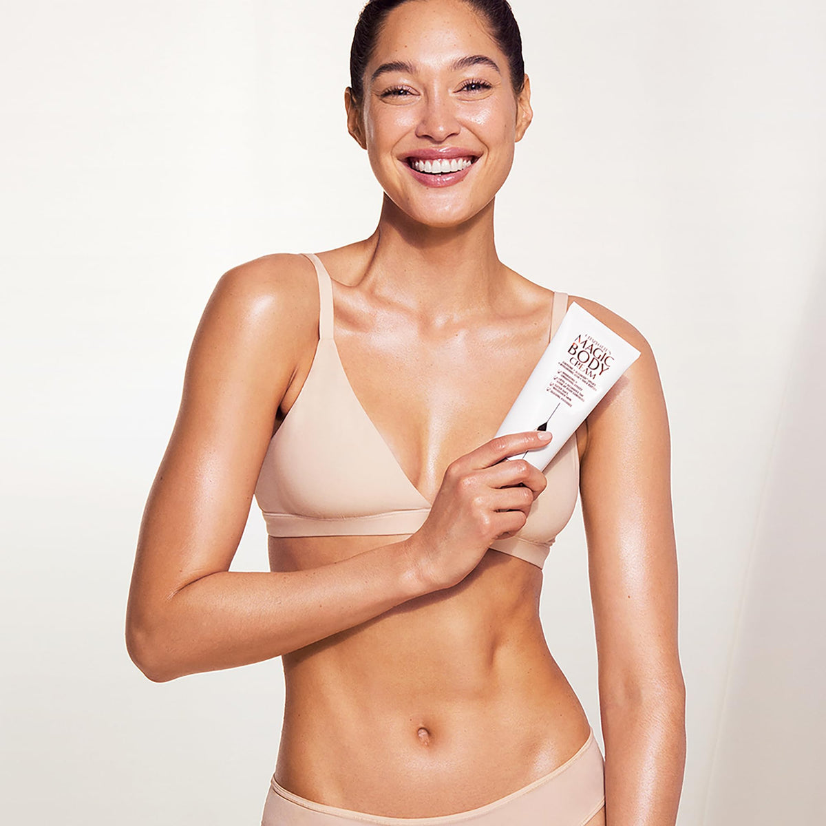 Charlotte Tilbury Magic Body Cream vitamin C brightening with subtle glow