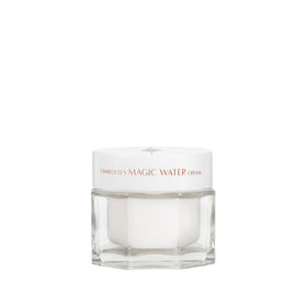 Charlotte Tilbury Magic Water Cream bottle front showing fragrance-free hydration for sensitive skin.