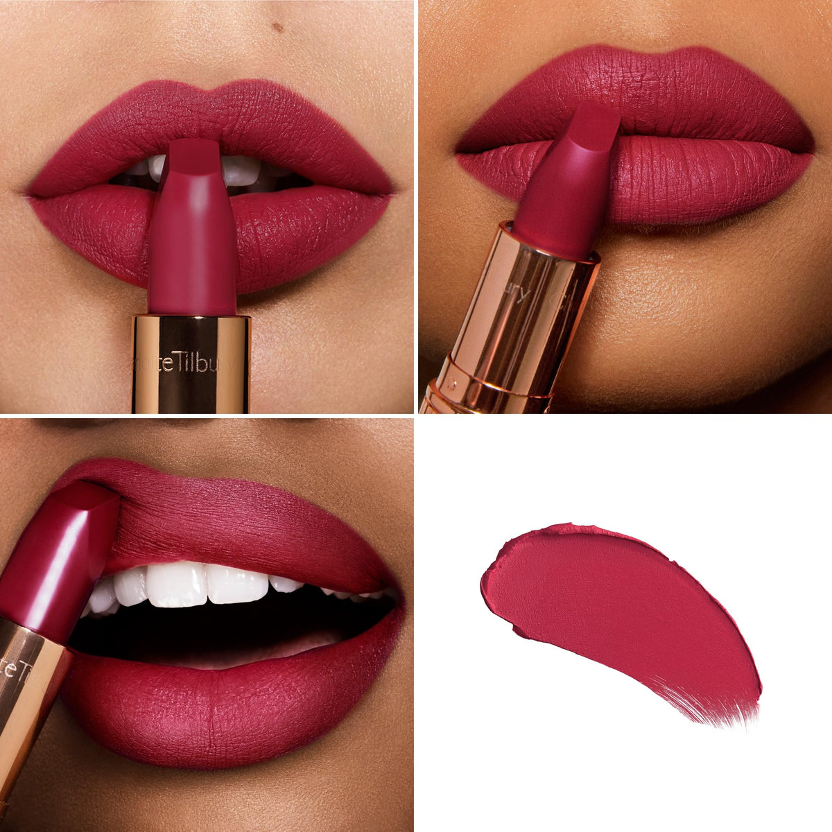 The Queen rosy pink shade provides regal, wearable color for daily style.