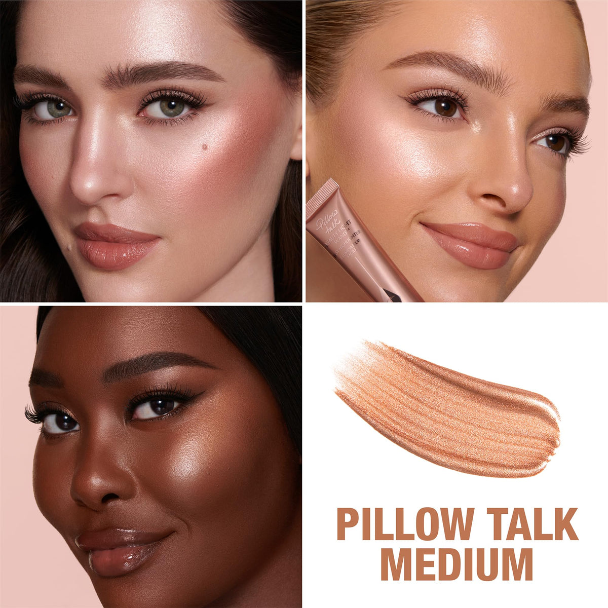 Charlotte Tilbury Pillow Talk Beauty Light Wand acts as a liquid highlighter for subtle luminosity.