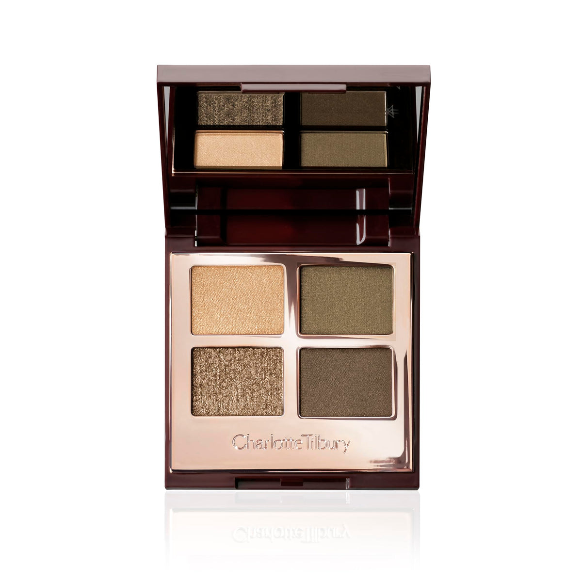 Charlotte Tilbury The Rebel palette gold shade for radiant daytime glow
