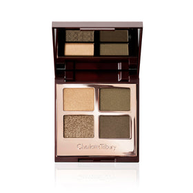 Charlotte Tilbury The Rebel palette gold shade for radiant daytime glow