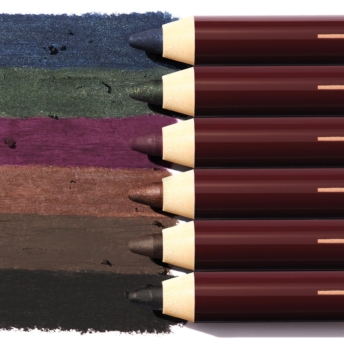 Fig Smoulder pencil yields deep plum shade for sultry smoky eyes.