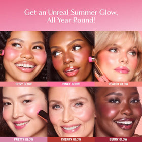 Hydration-rich blend with Hyaluronic and Collageneer nourishes skin while glowing.