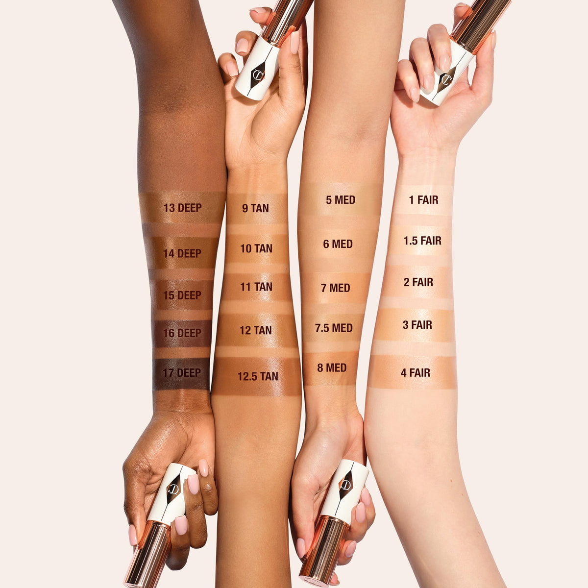Unreal Skin Tint glow close-up captures dewy radiance and lightweight texture.