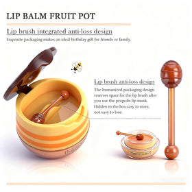 Charm Kiss Bee Lip Mask 12 flavors set packaging display.