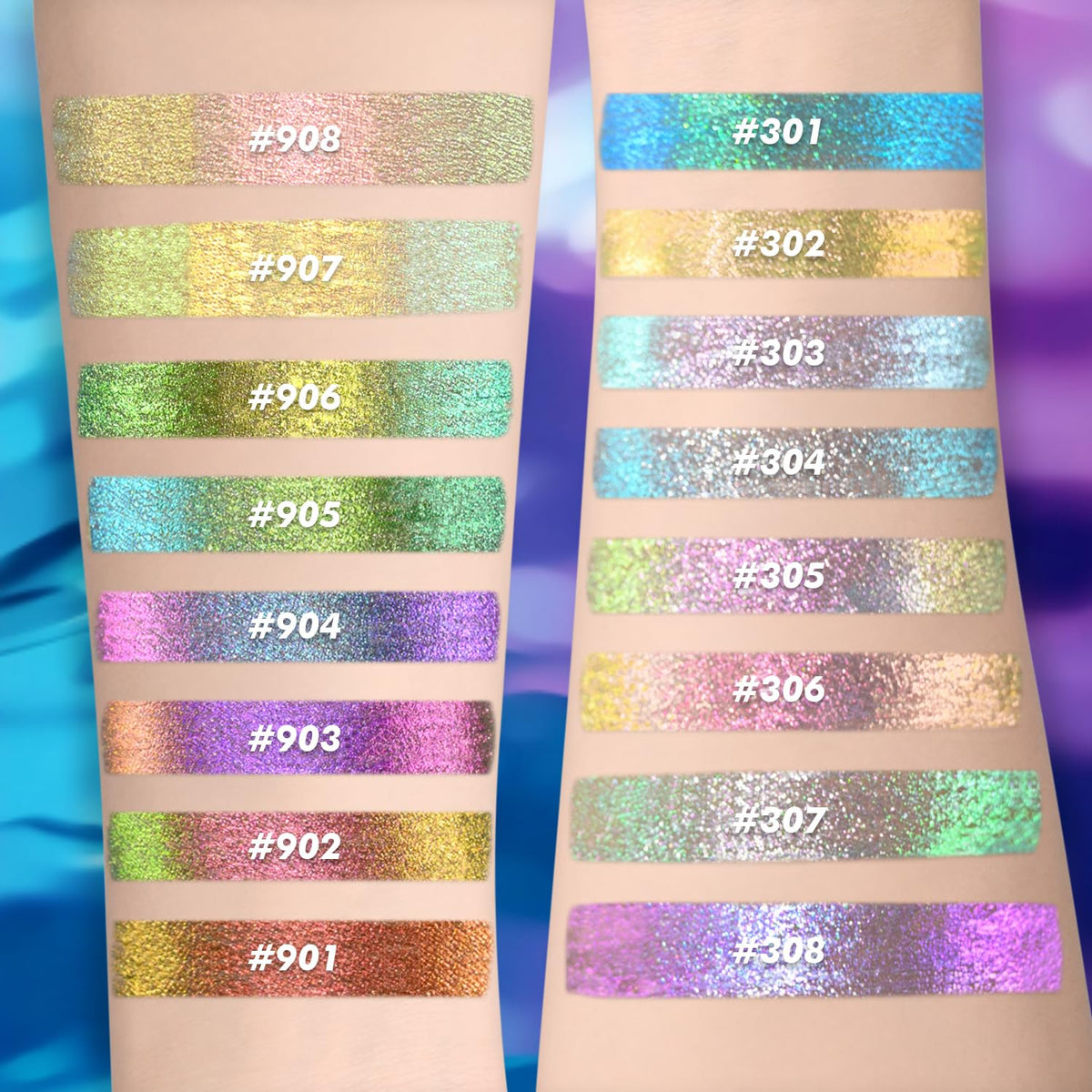 CHARMACY Chameleon eyeliner smudge-proof formula maintains color after wear
