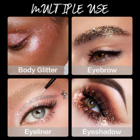 CHARMCODE multi-use glitter eyeliner can double as eyeshadow or body glitter.