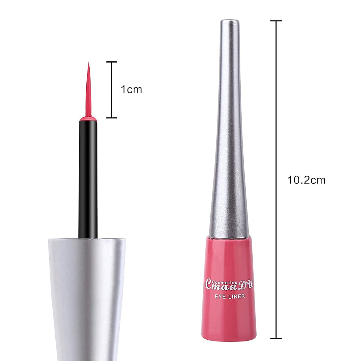 CHARMCODE party-look makeup application uses vibrant liners for dramatic eyes