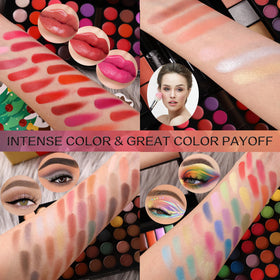 CHARMCODE professional palette compact design, perfect for travel.