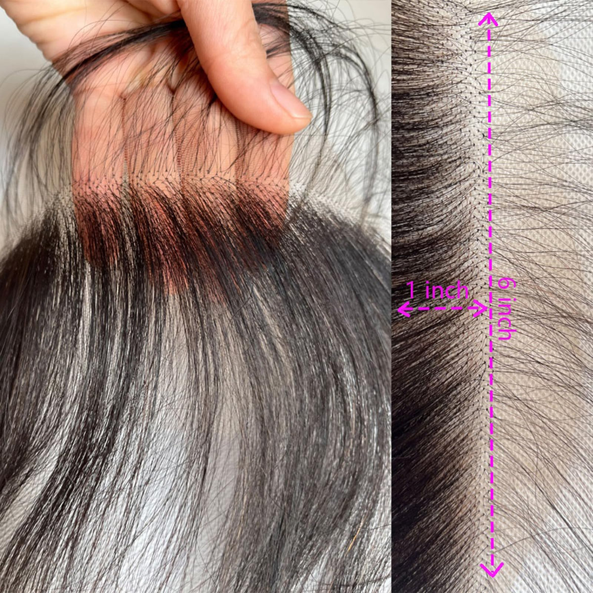 CHARMING YOU replacement forehead fringe bangs for quick styling